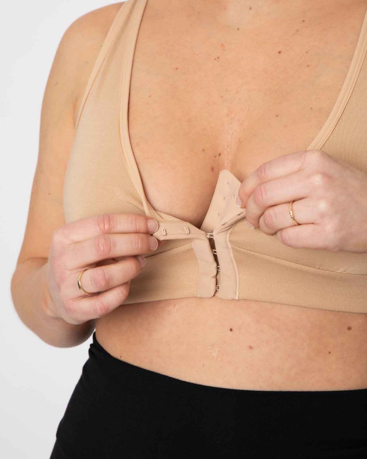 Is there any way to prevent a front closer bra from unclipping any
