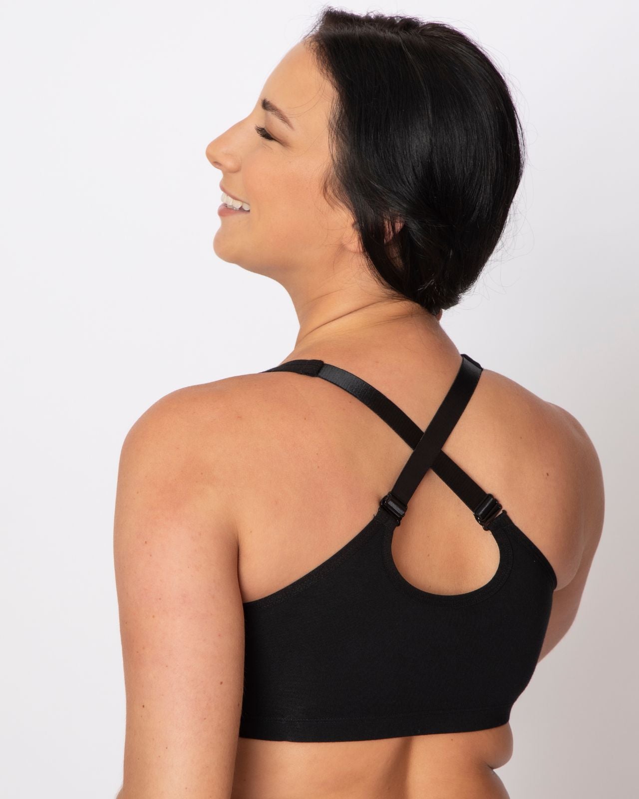 Lervanla Mastectomy Bras with Pockets for Prosthesis Front Closure