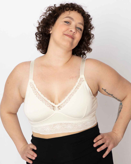 Trplayer Mastectomy Bra with Pockets and Everyday Bra for Breast