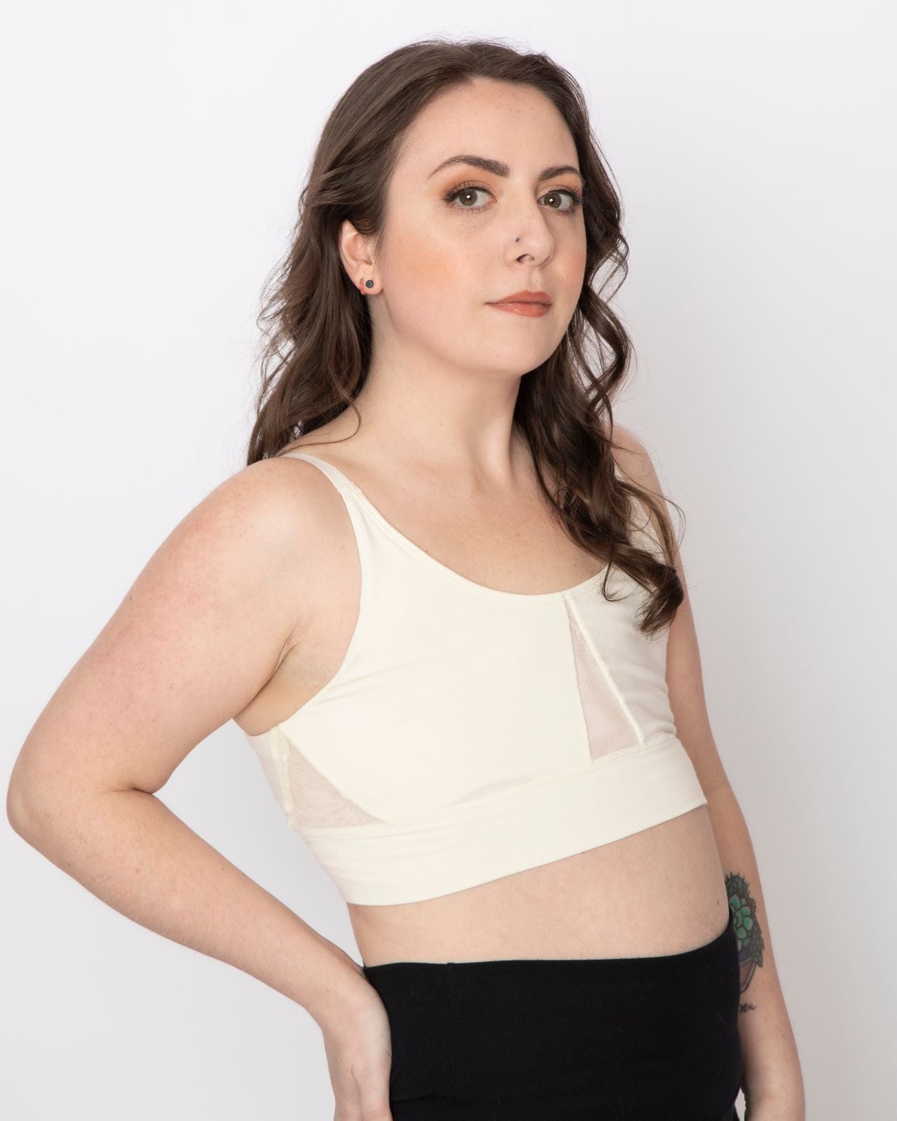 Post Surgery Bra Front Closure – Wireless Bra - Leisure Bra with Molded  Cups - Sustainable and Soft Material - Seamless Full Coverage, Large, 2XL