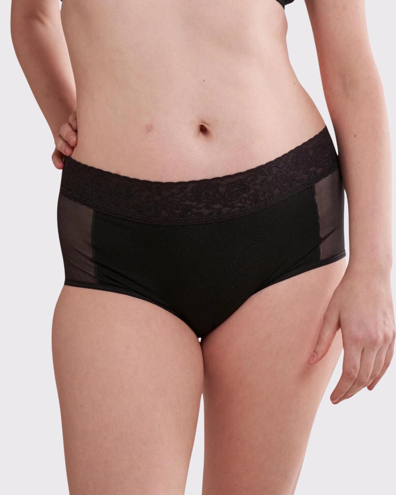 Active Breathable Mesh Hipster Panty